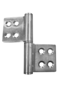 Flag Hinge 76x76x2.5mm SS